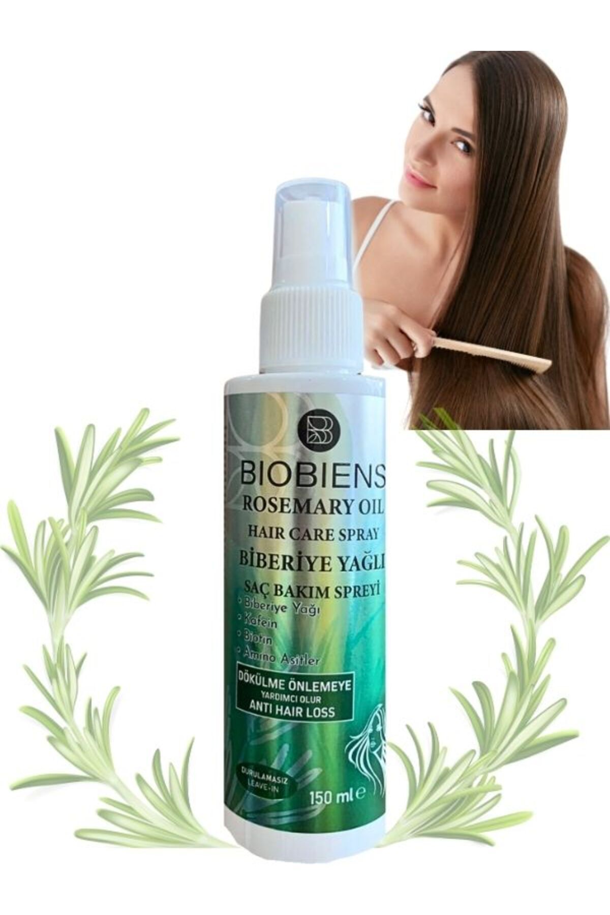Biobiens Biberiye Yağlı Saç Bakım Spreyi 150 ml
