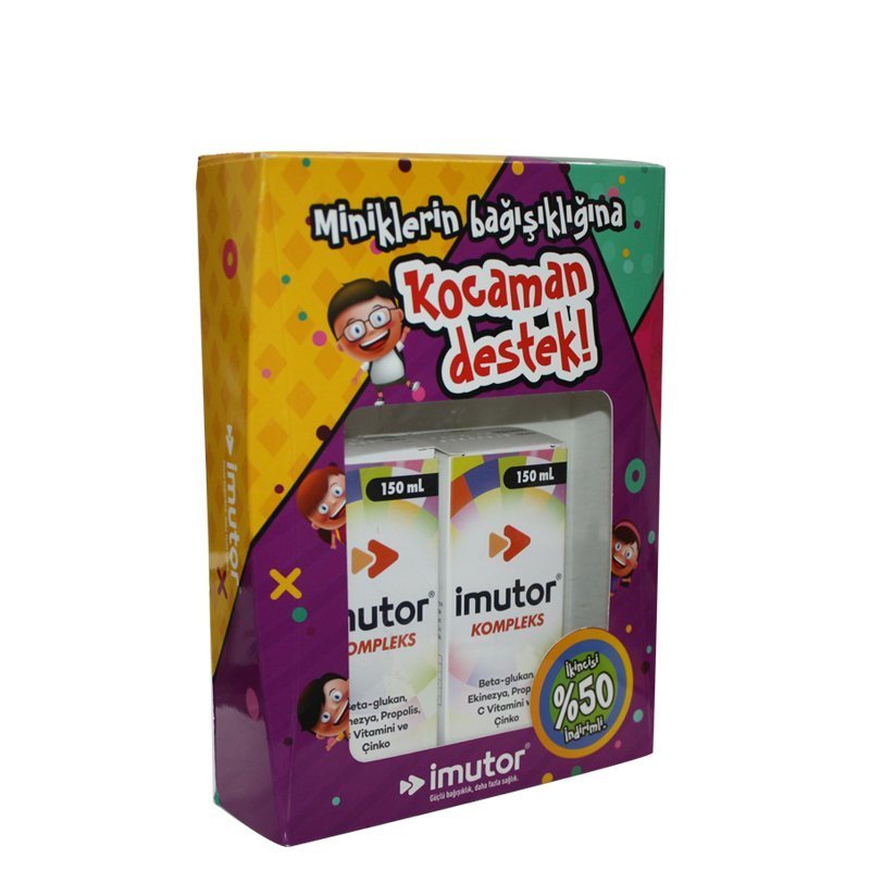 İmutor Kompleks Bitkisel Şurup 150ml İkincisi %50 İndirimli