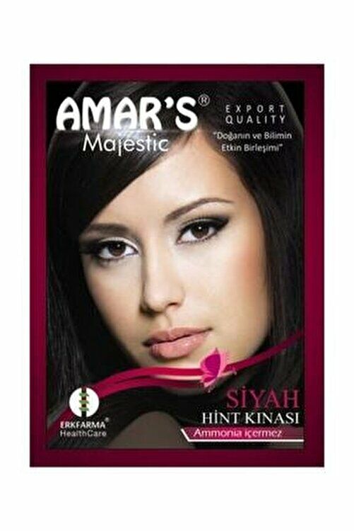 Amar's Hint Kına Seti - Siyah