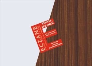 E Harfi Eczane Magneti 1000 Adet