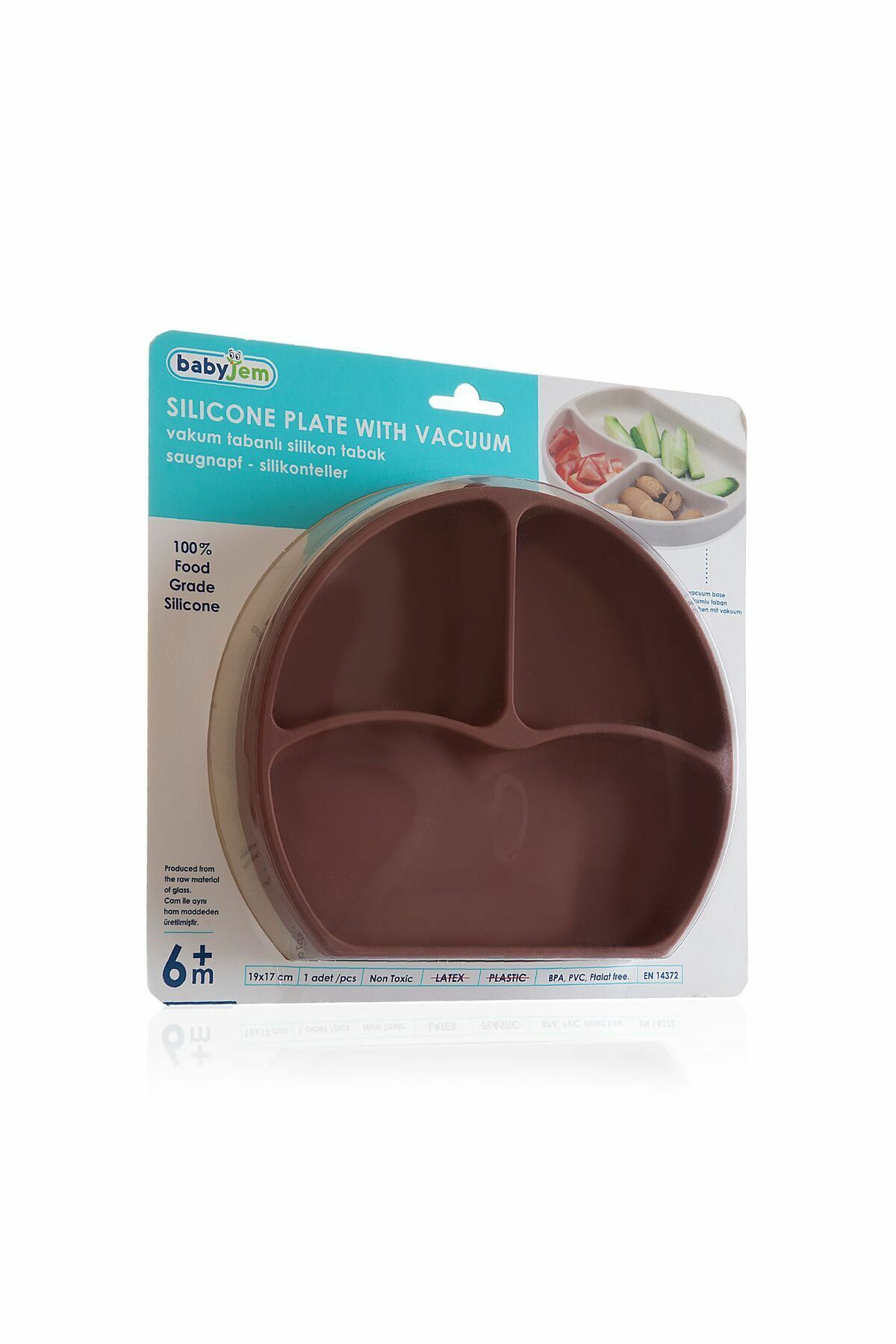 Babyjem Silikon Tabak - Mocha