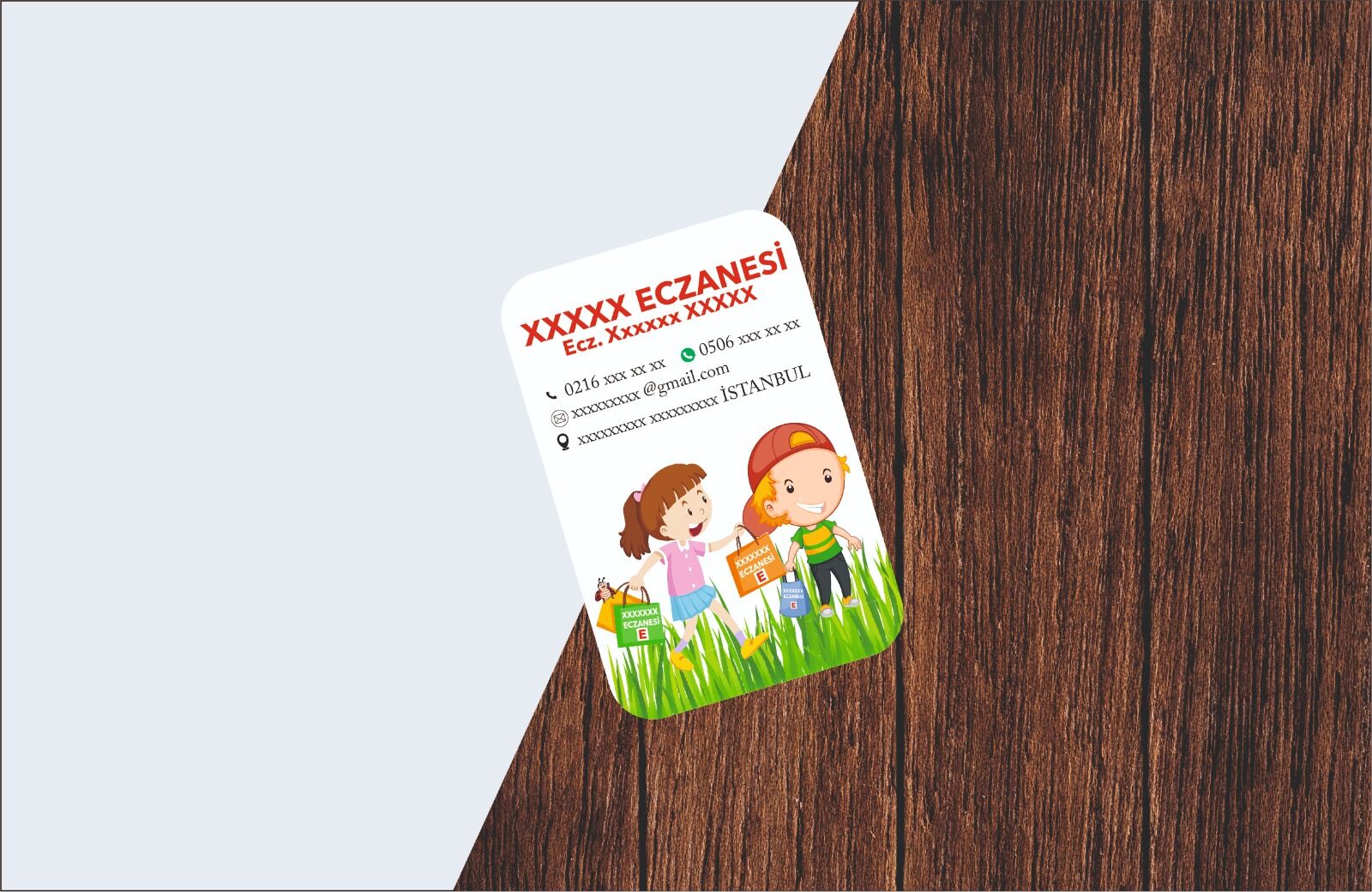 Eczane Magneti Çocuk Modeli 1000 Adet