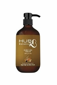Hubb Botanic Argan Yağlı Silikonsuz Besleyici Saç Bakım Kremi 500 ml