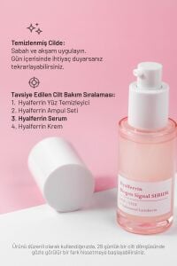 Hyalferrin Biogen Signal Serum Laktoferrinli Bariyer Onarıcı Yatıştırıcı Kore Yüz Serumu 40 ml