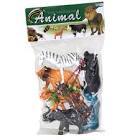 Kızılkaya Oyuncak Poşetli 6 Parçalı Vahşi Hayvan Oyuncak Seti