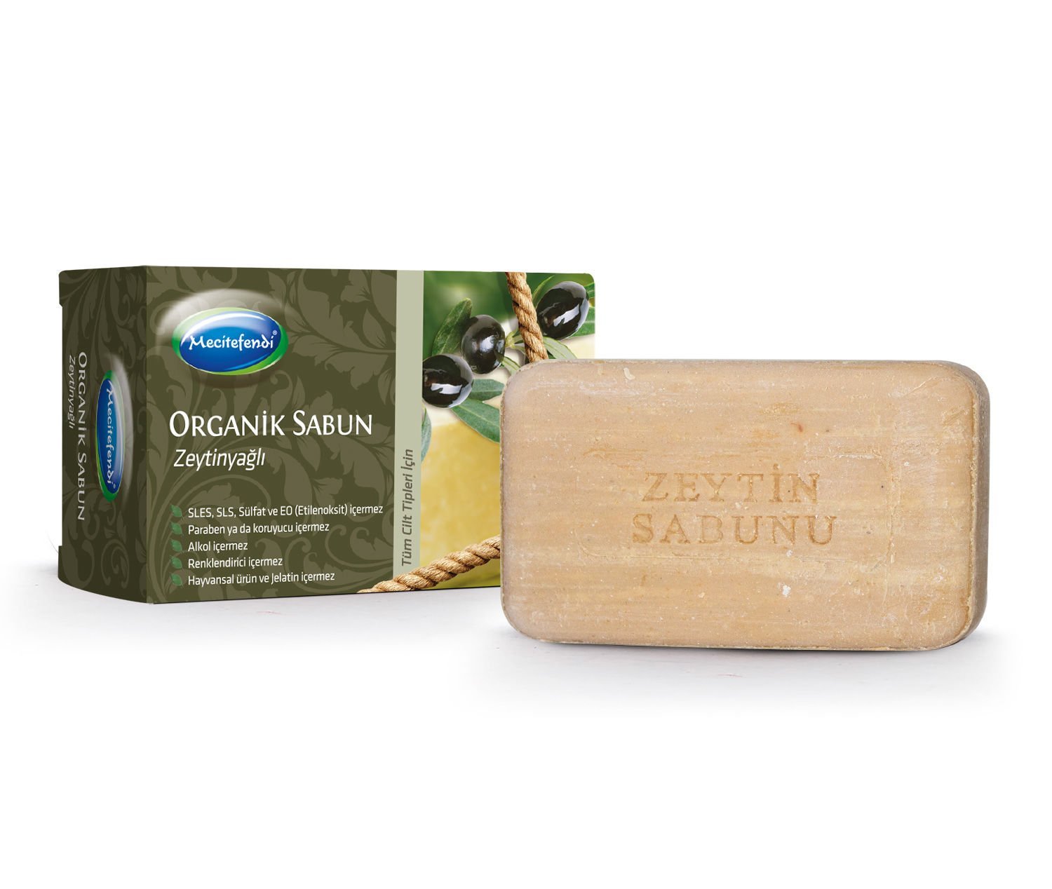 Mecitefendi Organik Zeytinyağlı Sabun 125 gr
