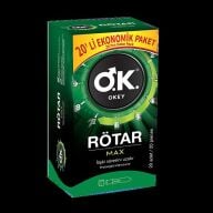 PREZERVATIF OKEY ROTAR MAX 20 LU