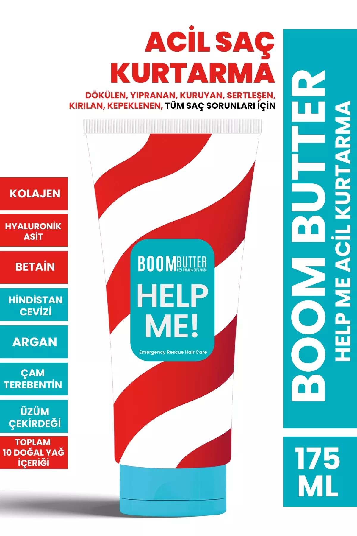 Procsin Boom Butter Help Me Acil Saç Kurtarma Boomu 175 ml