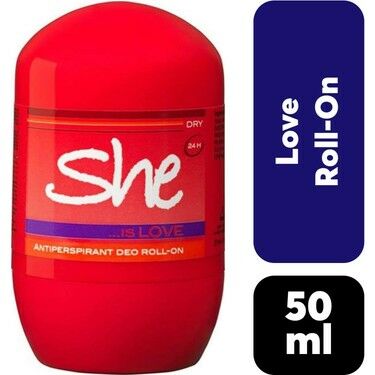She Women Roll-On Deodorant Love 50 ml