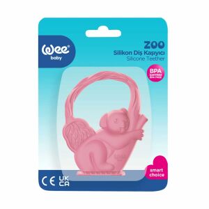 Wee Baby Diş Kaşıyıcı Silikon Prime - Pembe