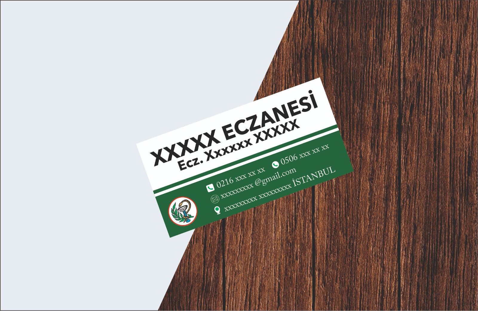 Eczane Magnet Yeşil Beyaz - 1000 Adet