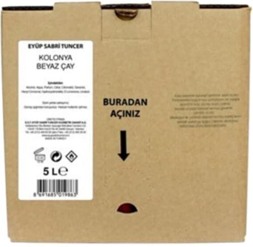 Eyüp Sabri Tuncer Beyaz Çay Kolonyası 5 lt