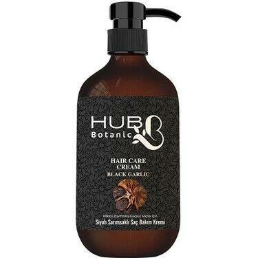 Hubb Botanic Siyah Sarımsaklı Besleyici Saç Bakım Kremi 500 ml