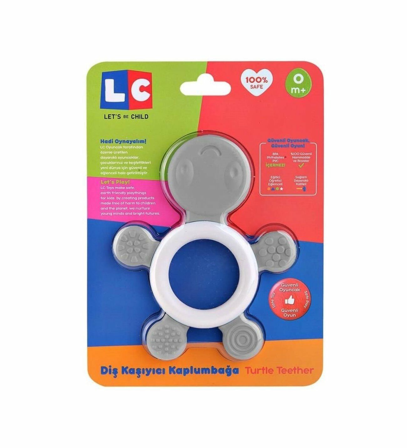 Let's Be Child Diş Kaşıyıcı Kaplumbağa +0 Ay