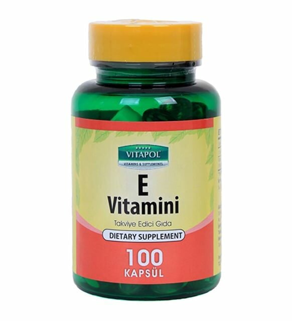 Vitapol E Vitamini 596 mg 100 Tablet