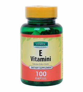 Vitapol E Vitamini 596 mg 100 Tablet