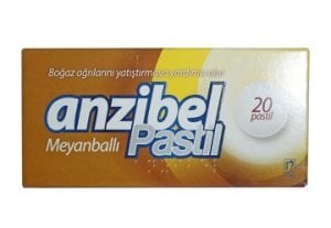 Anzibel Meyanballı 20 Pastil