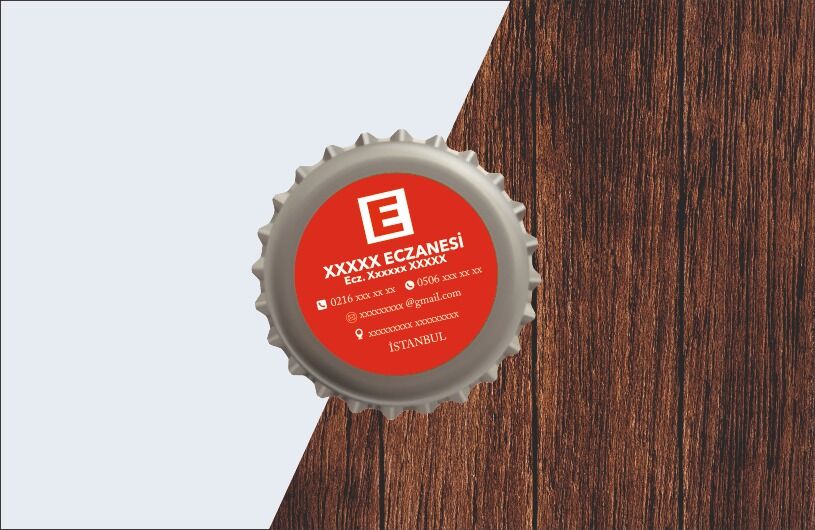 Eczane Kapak Şeklinde Açacak Magnet