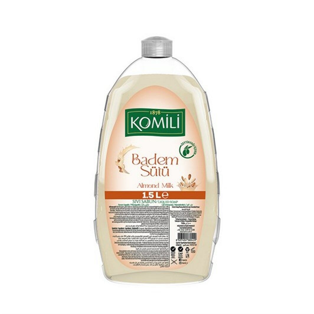 Komili Sıvı Sabun Badem Sütü 1,5 lt