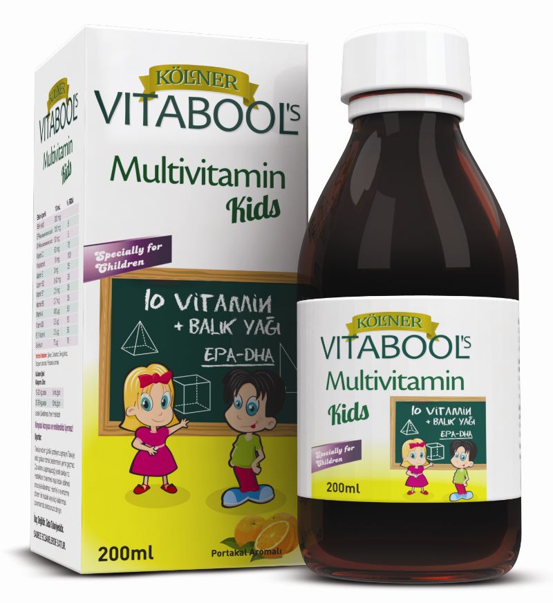 KOLNER VITABOOL-S MULTIVITAMIN KIDS 200 ML