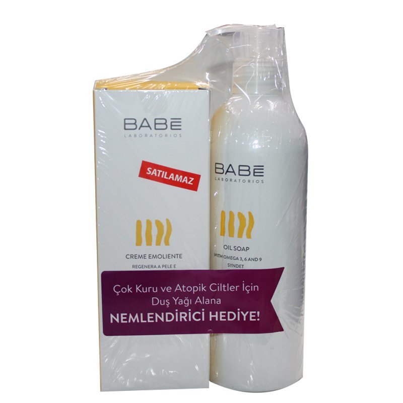 Babe Vücut Yıkama Yağı 500 ml + Nemlendirici Hediye