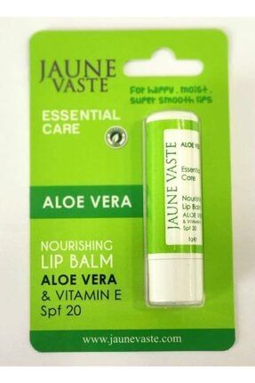 Jaune Vaste Aloe Vera & E Vitamini Lip Stick 5 gr - 24'lü Stant