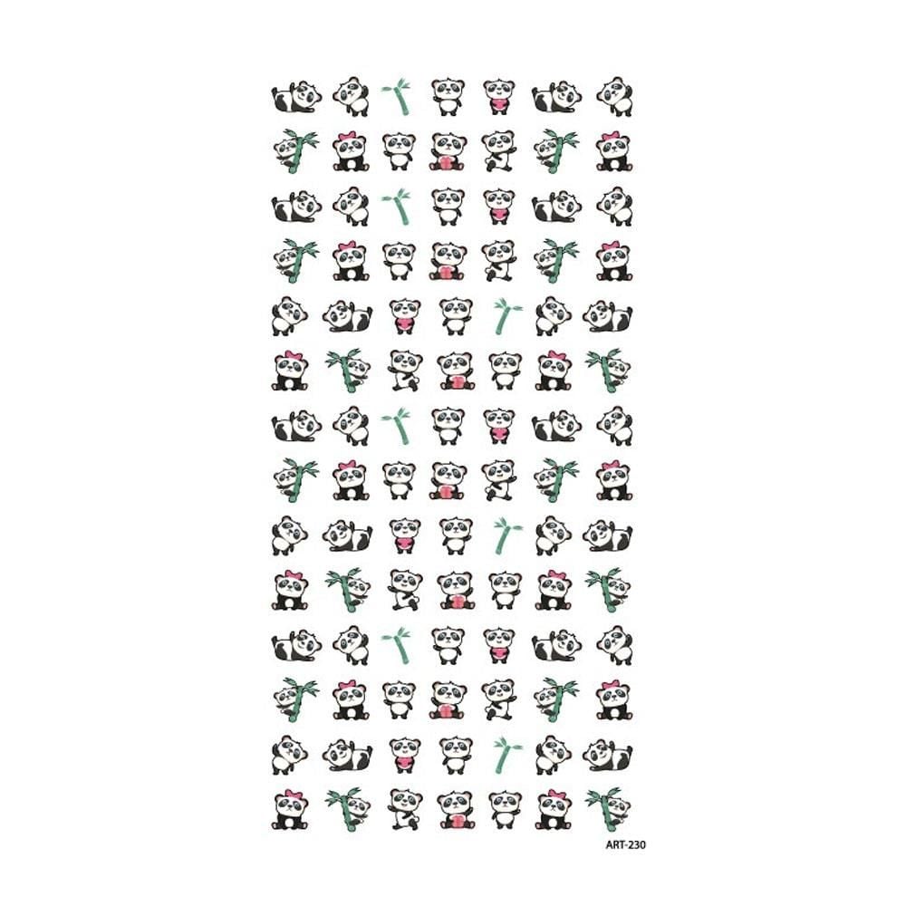 Lionesse Tırnak Dövmesi Panda