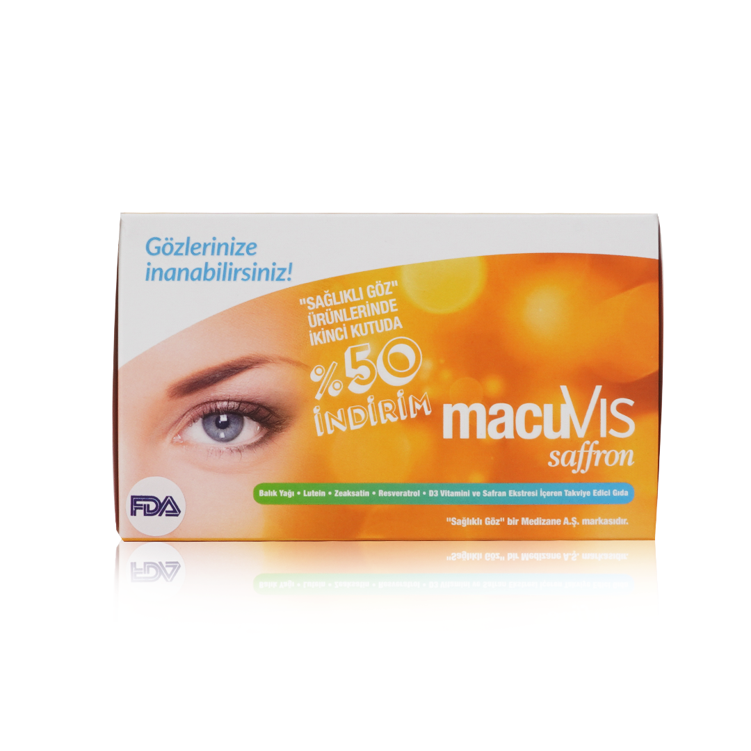 Macuvis Saffron 30 Softgel - İkincisi %50 İndirimli