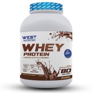 West Nutrition Whey Çikolata Aromalı Protein Tozu 2400 gr - 80 Servis