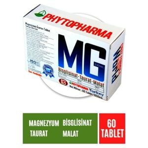 Phytopharma Magnezyum 4'lü Complex 1650 mg 60 Tablet