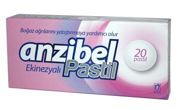 Anzibel Ekinezyalı 20 Pastil