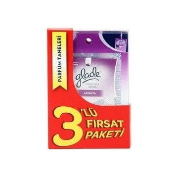 Glade Hang It And Fresh Lavanta Oda Kokusu 3lü Fırsat Paketi