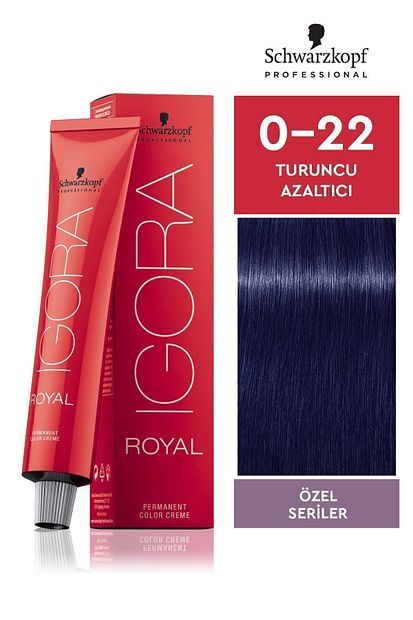 Igora Royal Saç Boyası 0-22 Turuncu Azaltıcı