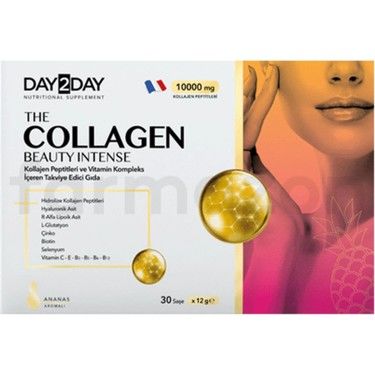 Day2day The Collagen Beauty Intense Ananas Aromalı 30 Saşe Shaker Hediyeli
