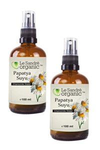 Le Sandre Organics Papatya Suyu Cam Şişe Sprey 100 ml + 100 ml - 2'li Set
