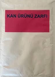25x35 Kan Ürünü Sgk Zarfı 20 Adet