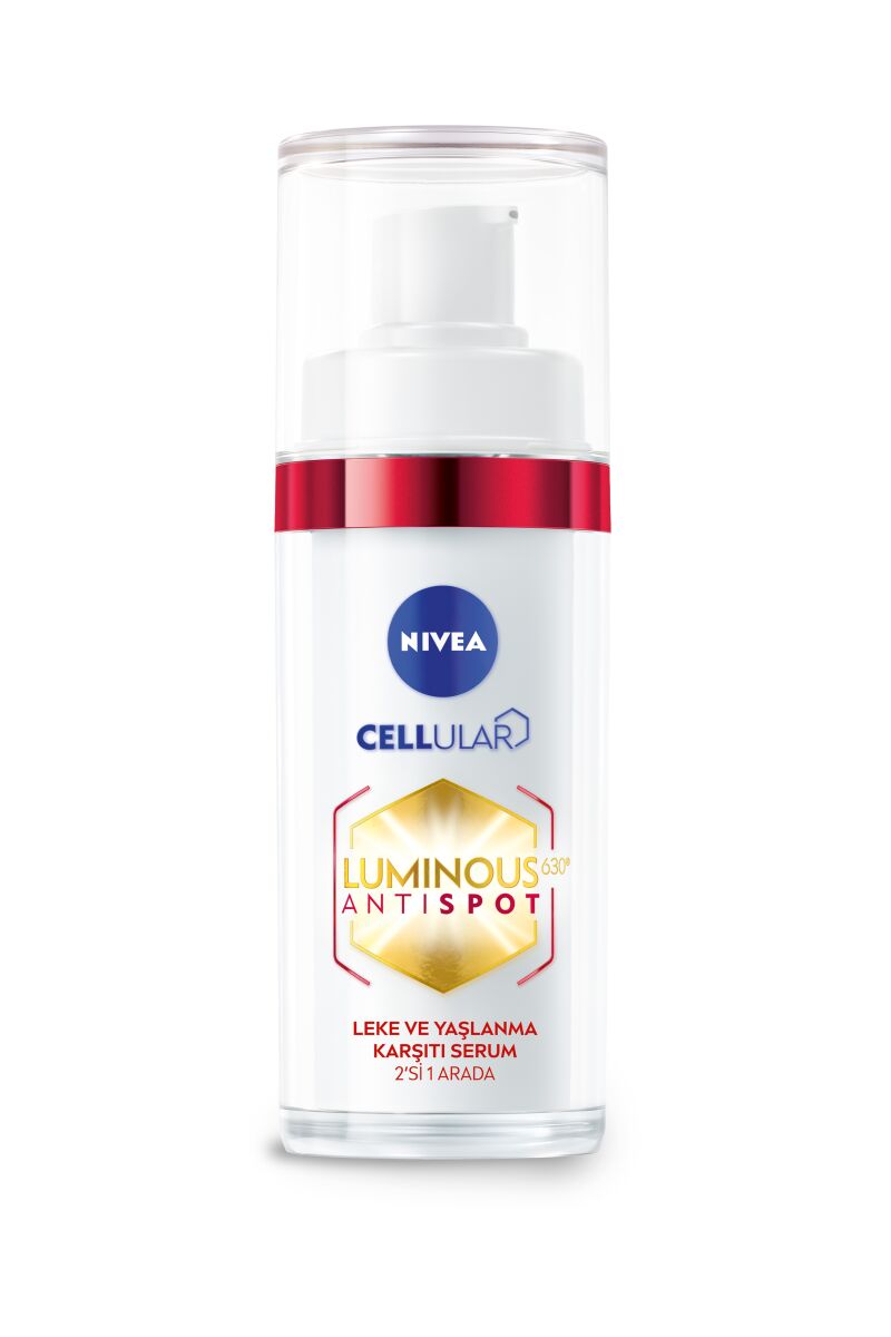 Nivea Luminous630 Leke Yaşlanma Karşıtı Serum Hyaluronik Asit ve Kolajen Tetikleyici 30 ml