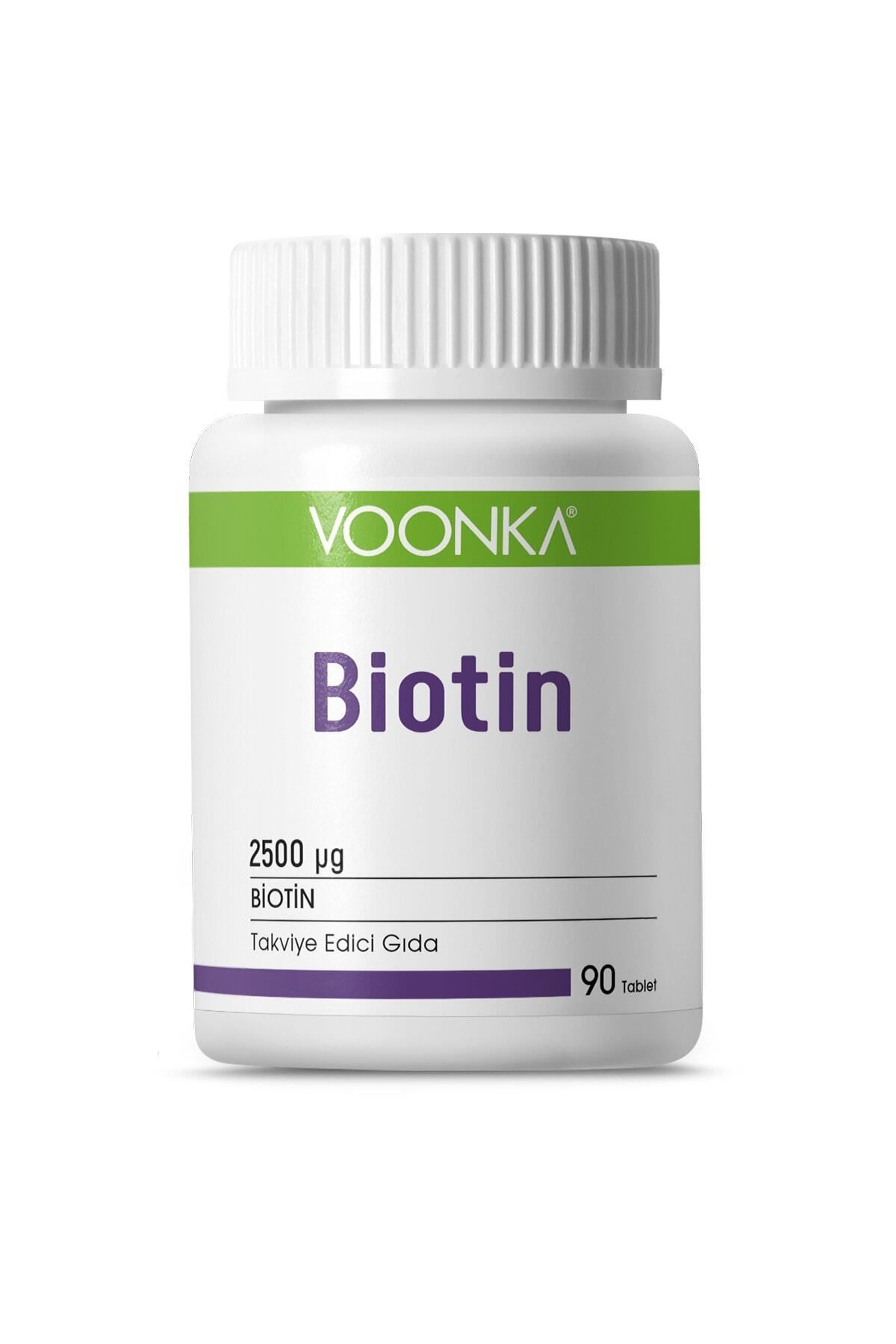 Voonka Biotin 2500 mcg 90 Tablet