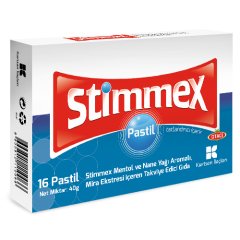 Otacı Stimmex Pastil 16 Adet