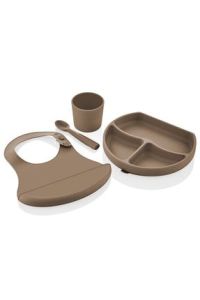 Babyjem Silikon Beslenme Seti - Latte