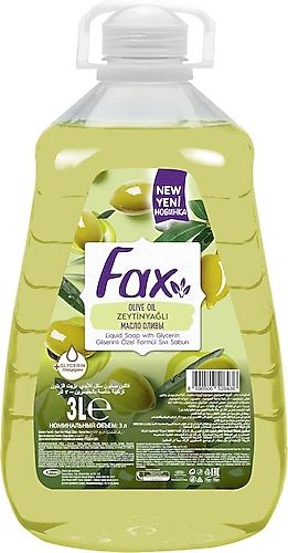 Fax Sıvı Sabun Zeytin Yağlı 3 lt