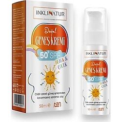 Inklinatur Doğal Çocuk Güneş Kremi SPF50 50 ml