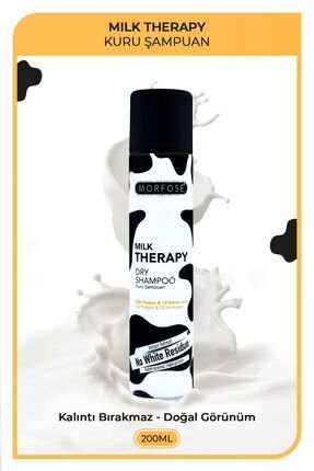 Morfose Milk Therapy Kuru Şampuan 200 ml + Milk Therapy Saç Parfümü 100 ml 2'li Set