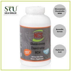 Ncs Glukozamin Chondroitin Msm Boswelia Serrata Hyaluronik Asit  180 Tablet