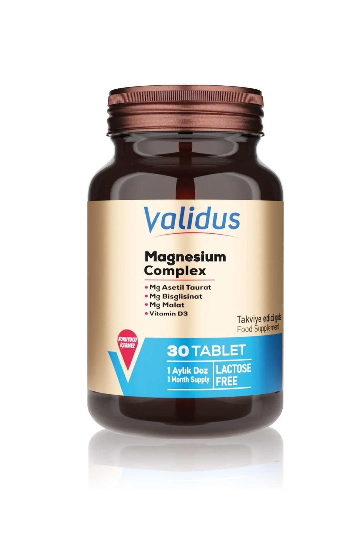 Validus Magnezyum Complex 30 Tablet
