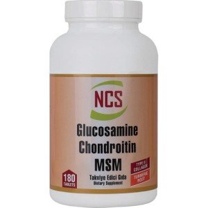 Ncs Glukozamin Chondroitin Msm Kollajen Turmeric 180 Tablet