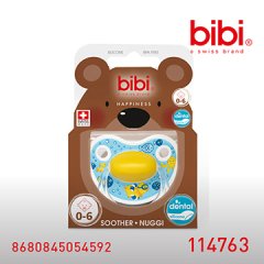 Bibi Emzik Kuşlu Sarı 0-6 Ay