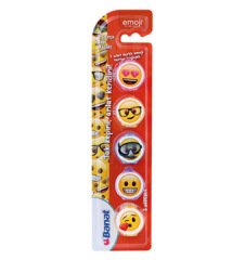Banat Emoji Diş Fırça Kepi Küçük 5li