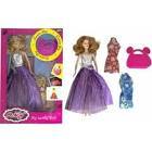 Oydaş Oyuncak Anlily Çantalı Yedek Elbiseli Manken Bebek Seti