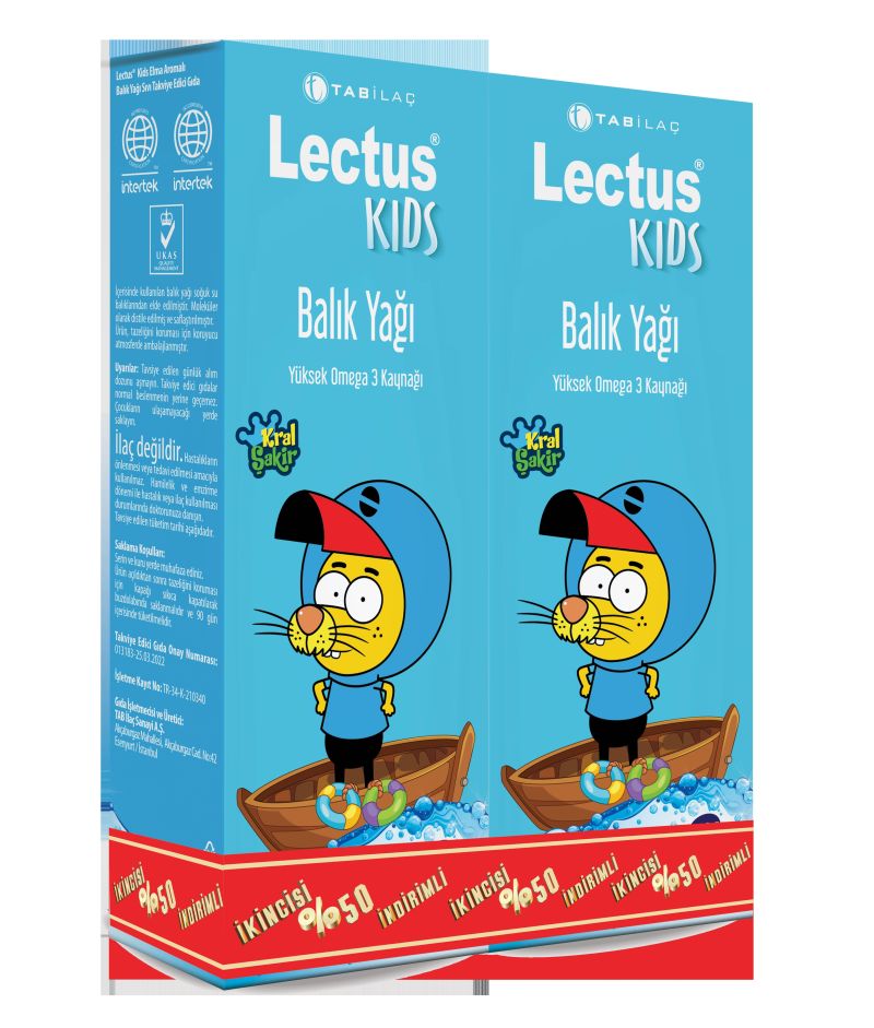 Lectus Kıds Balık Yagı Krs Myv Kofre